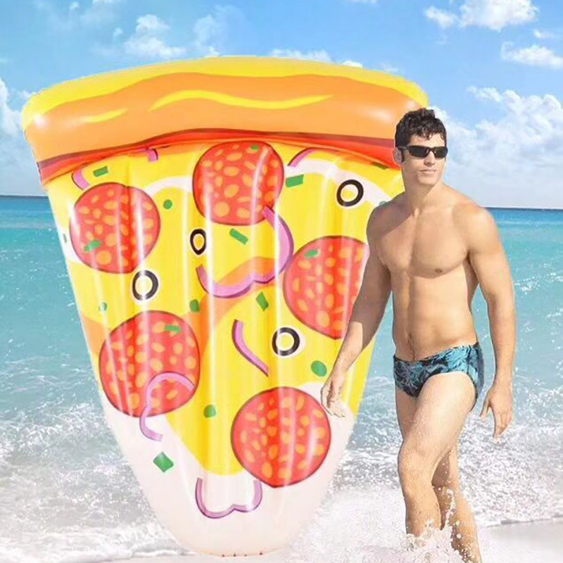 Pizza Inflatable Lounge Pool Float 2