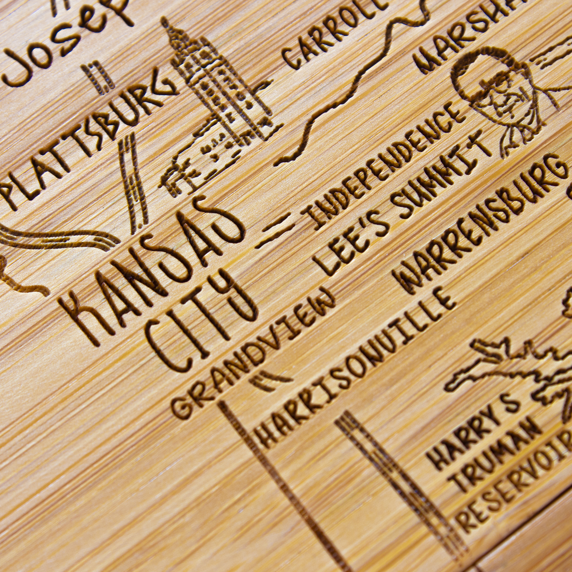 Missouri Puzzle Coaster Set 6