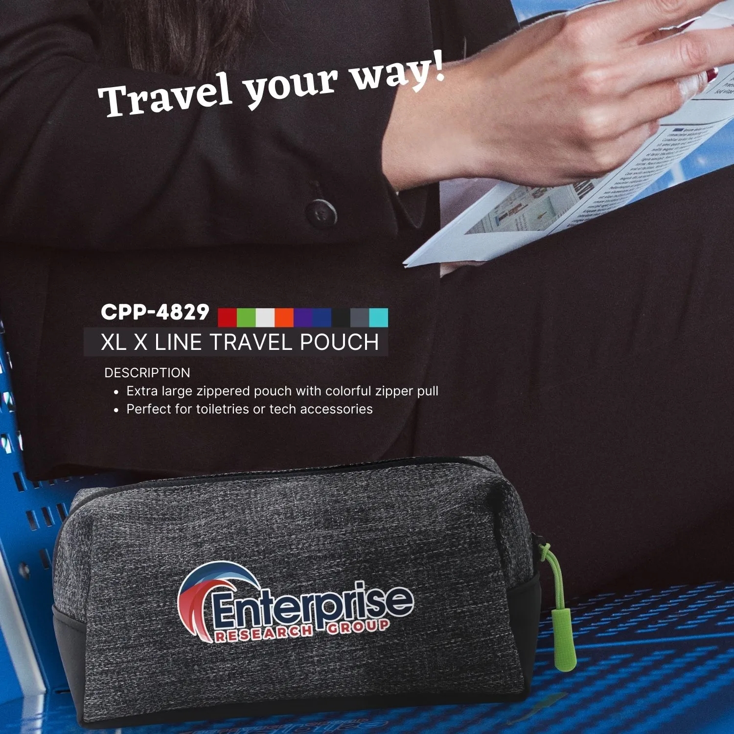 XL X LINE TRAVEL POUCH 2