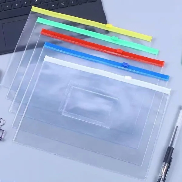 A5 Size Clear PVC Zipper Bag 2