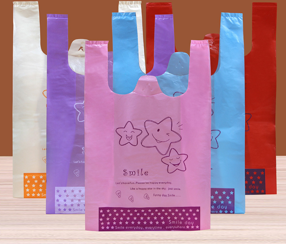 T-shirt Plastic Shopping Bag 1