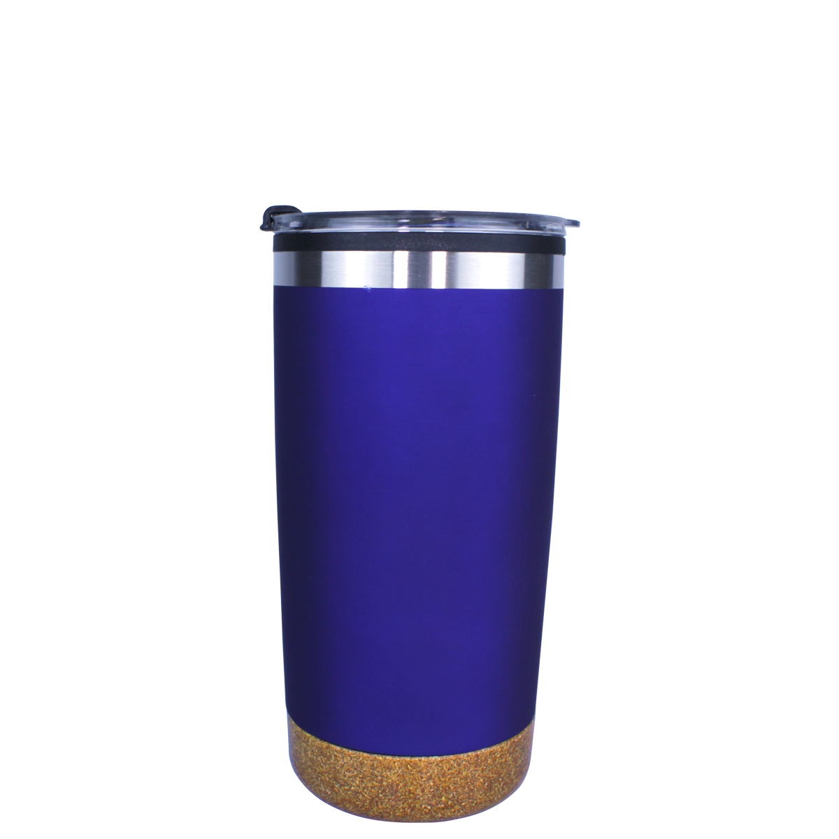 Halcyon® 20 oz. Cork Bottom Tumbler with Stainless Straw/Flip Top Lid 5