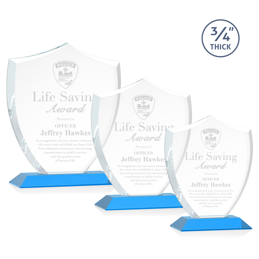 Scudo Shield Award - Sky Blue 4