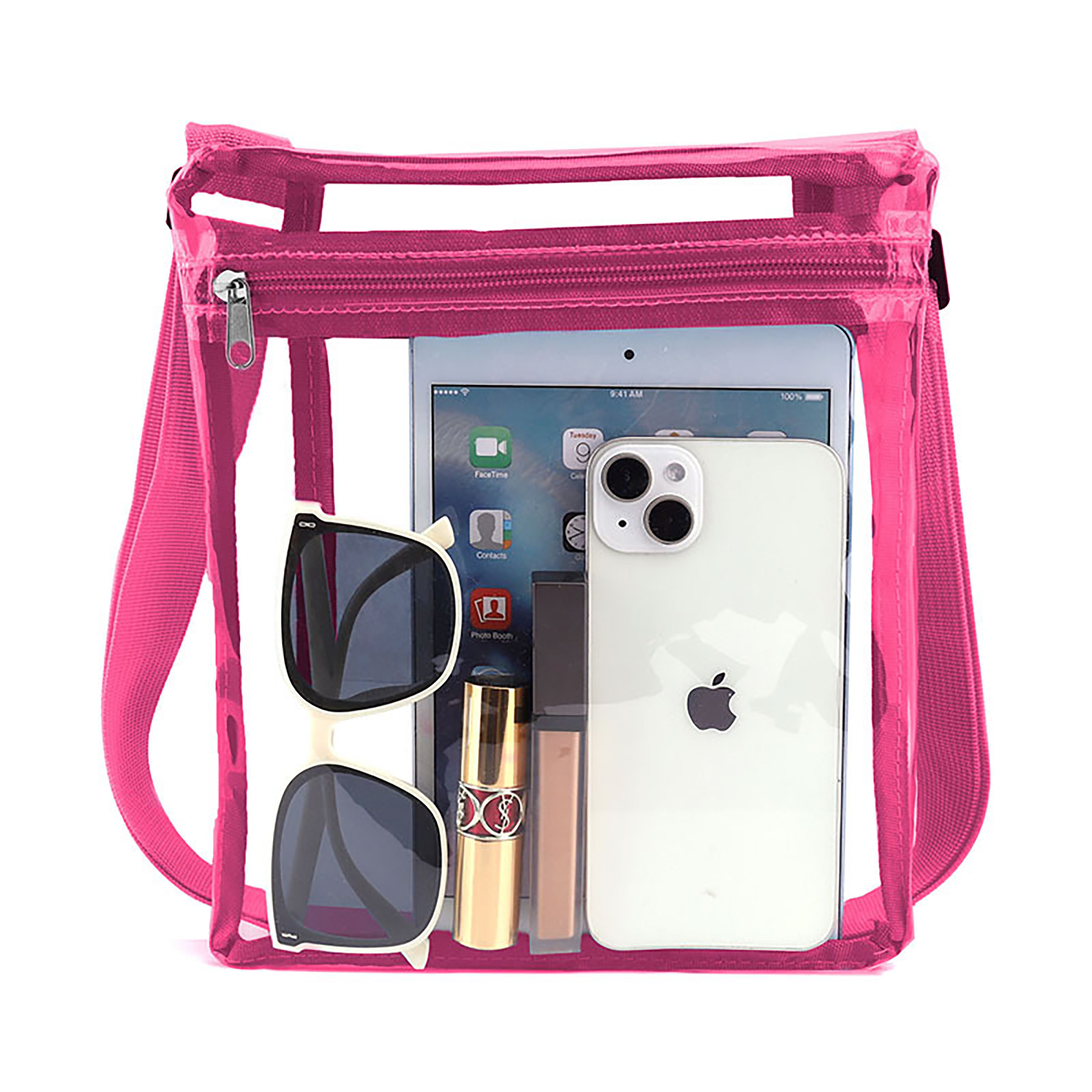 Clear Stadium-Approved Crossbody Purse 3