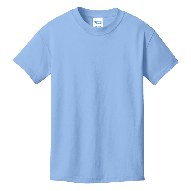Port & Company - Youth Core Cotton Tee. 145