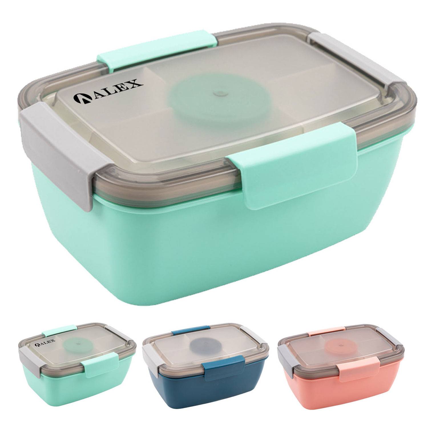 Large Capacity Multi-Compartment Safe PP Lunch Box 2