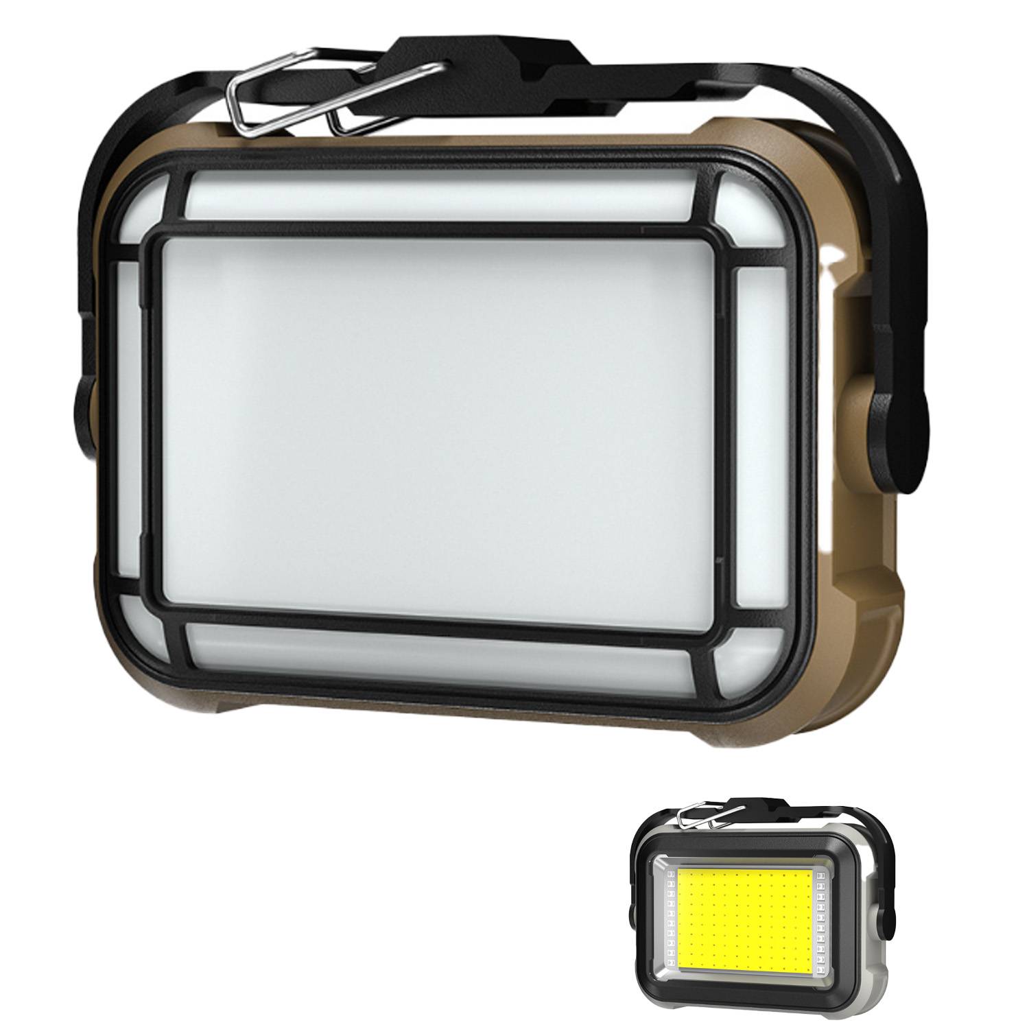 Magnetic LED Solar Work Light w/ Hook 4