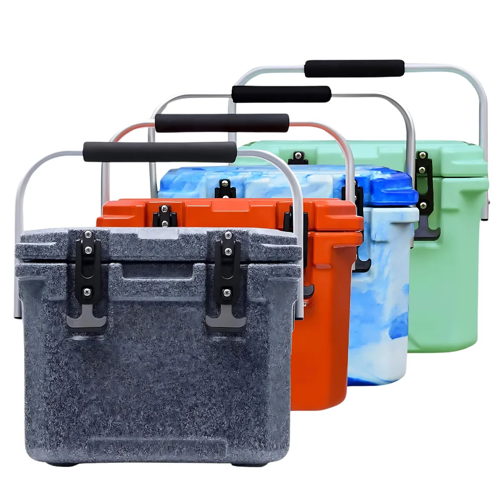 12L Premium Hard Cooler with Molded-in Cup Holders 11