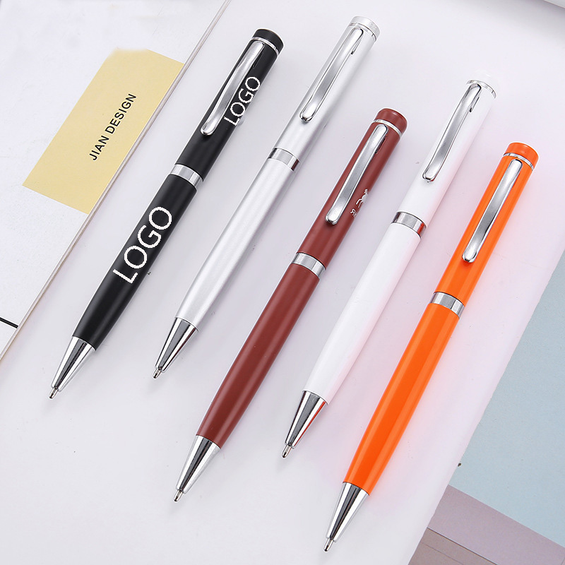 Metal Twist Ball Point Pen 6