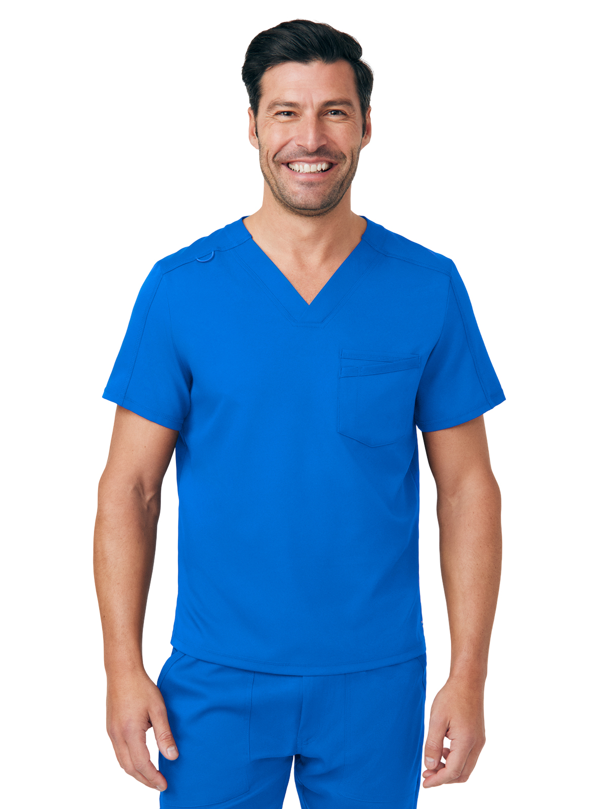 White Cross - VIBE - Men's Two-Pocket Tuck-In V-Neckline Top 8