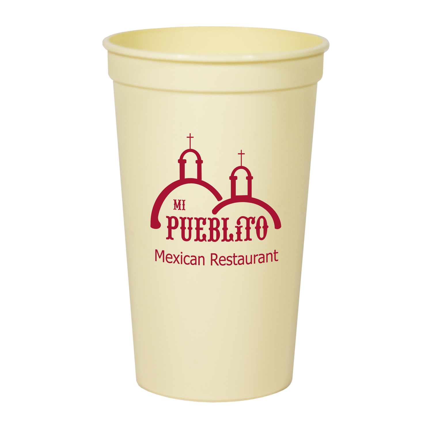 22 oz. Smooth Colored Stadium/Souvenir Cup 14