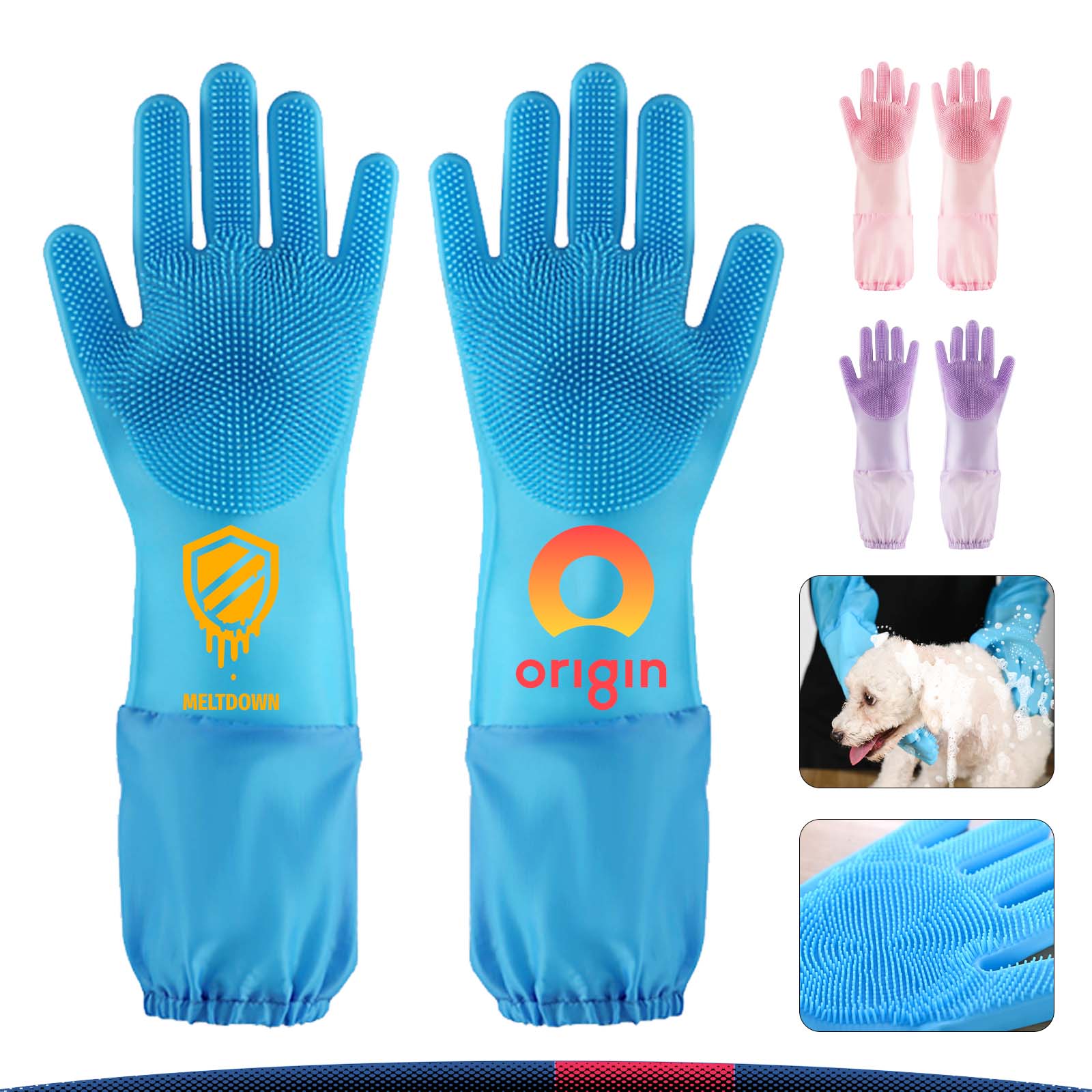 Multifunctional Brush Gloves 2