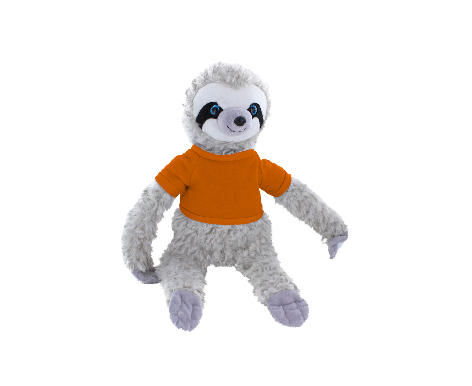 soft plush Sloth with t-shirt 11