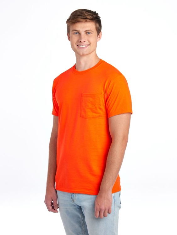JERZEES DRI-POWER® Unisex Pocket T-Shirt 4