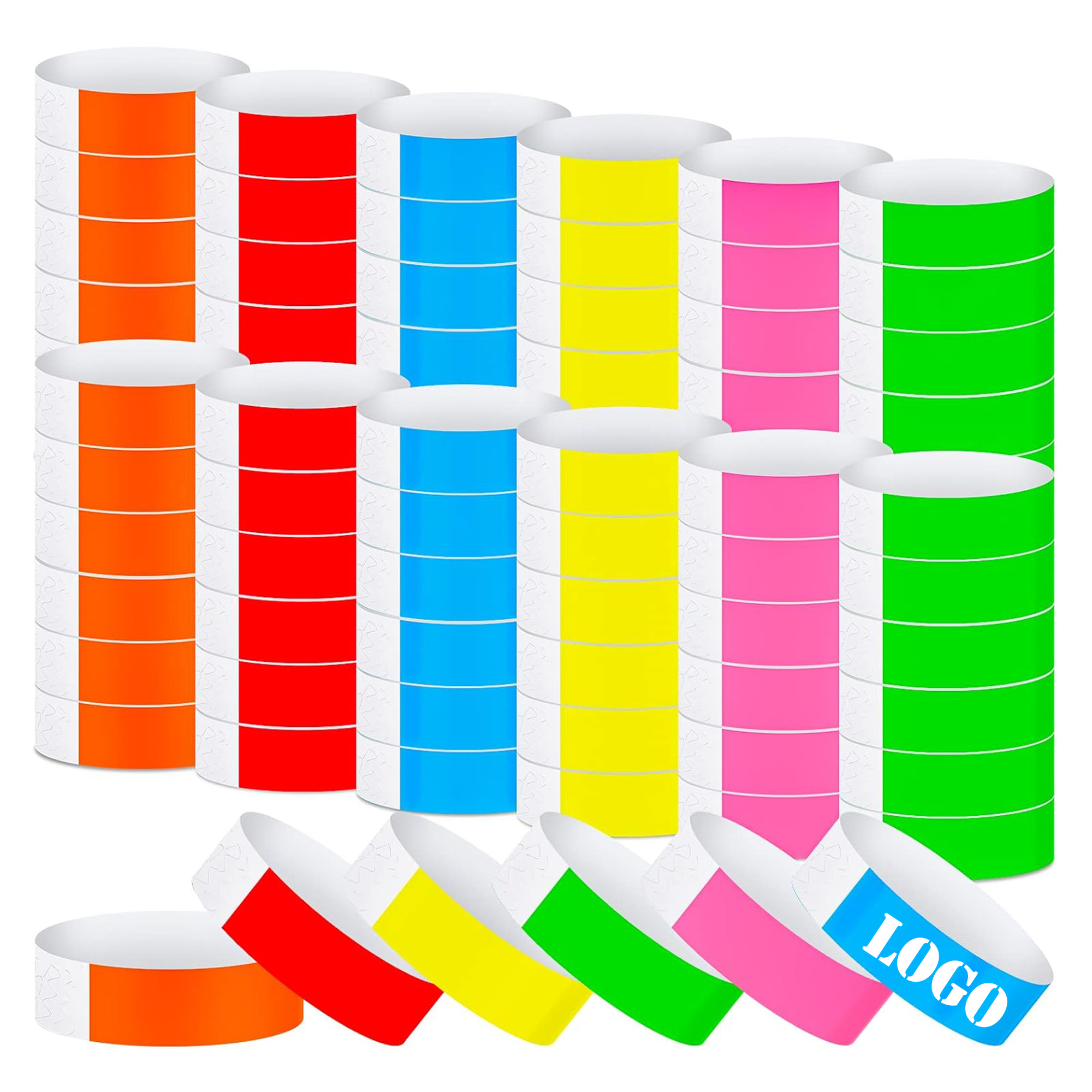 Waterproof Tear Resistant Paper Bracelets 1