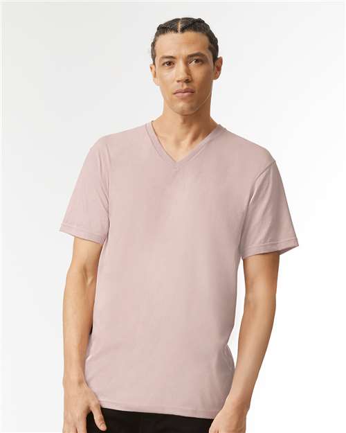 Unisex CVC V-Neck Tee - 2006CVC 68