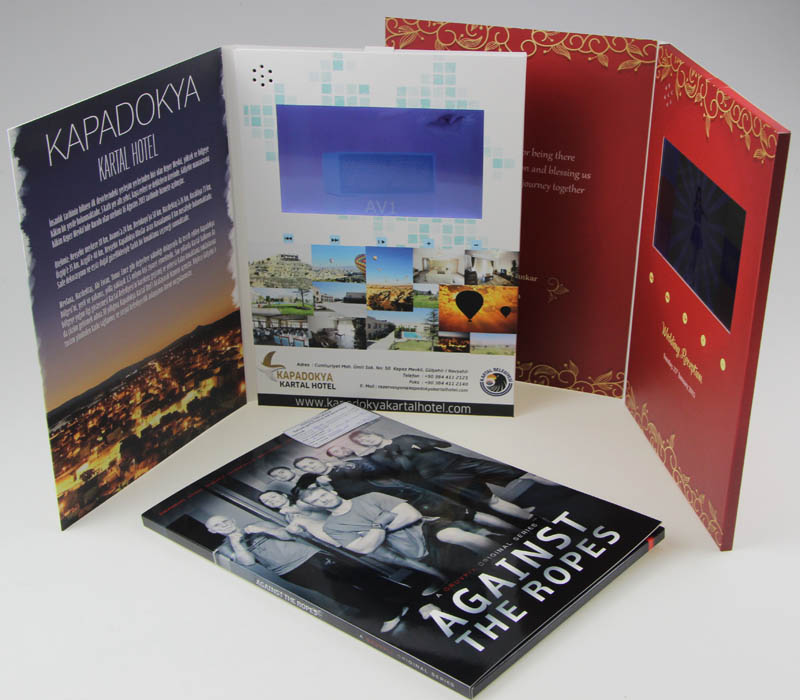 AP-PWK15 - 4.3 inch LCD A4 Size Bi-fold Video Brochure-2GB 2