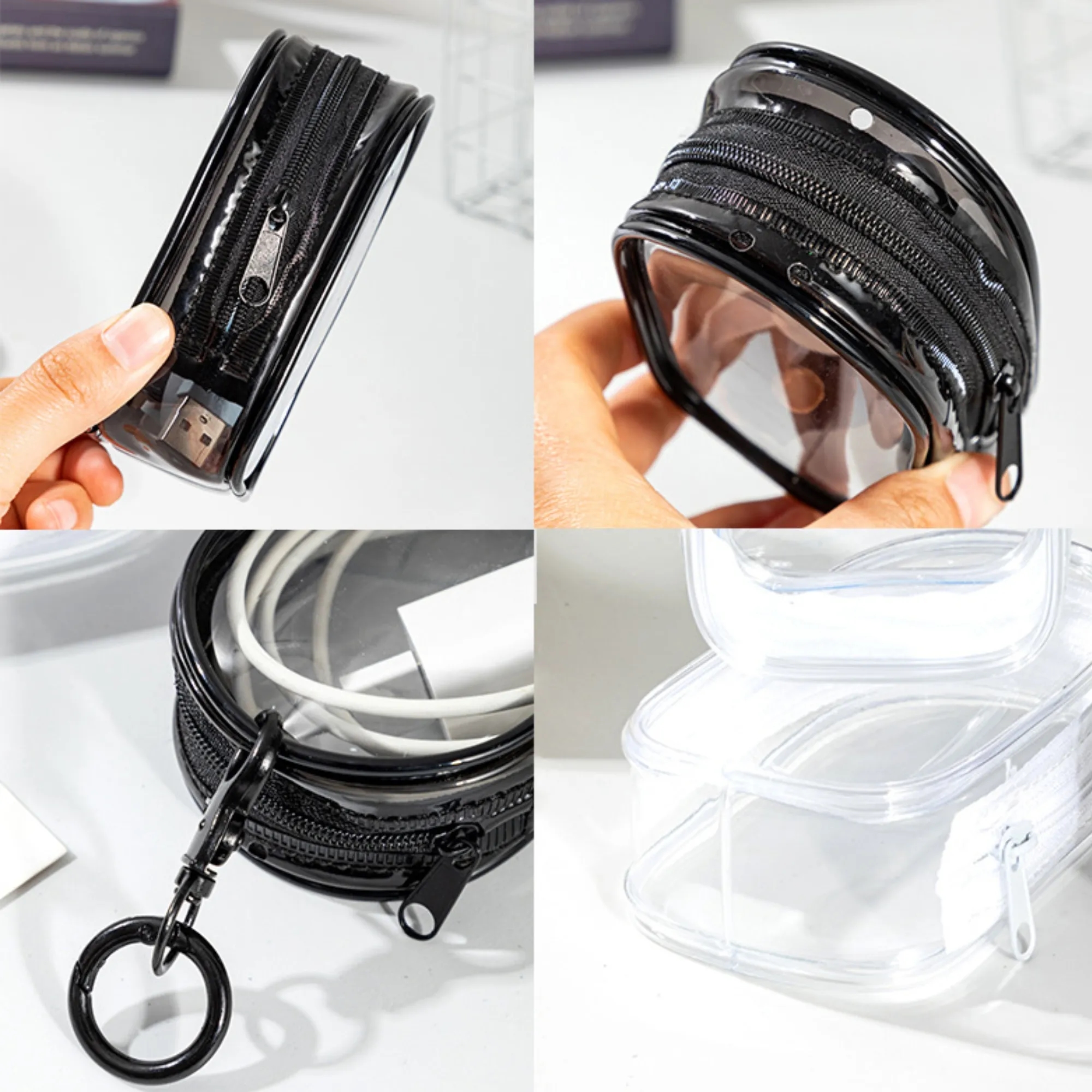 Waterproof Charger Storage Bag-Portable Travel Organizer 4