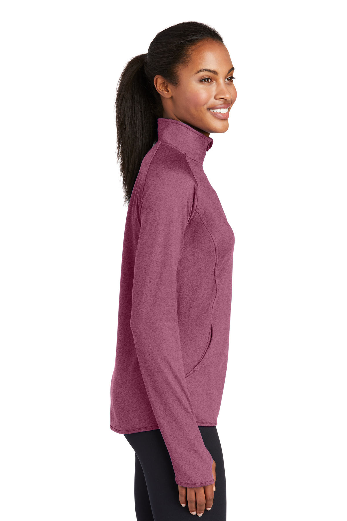 Sport-Tek® Women's Sport-Wick Stretch 1/4-Zip Pullover 93