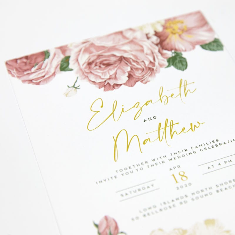 Custom Full Color 5 X 7 Inch Invitation Cards 31