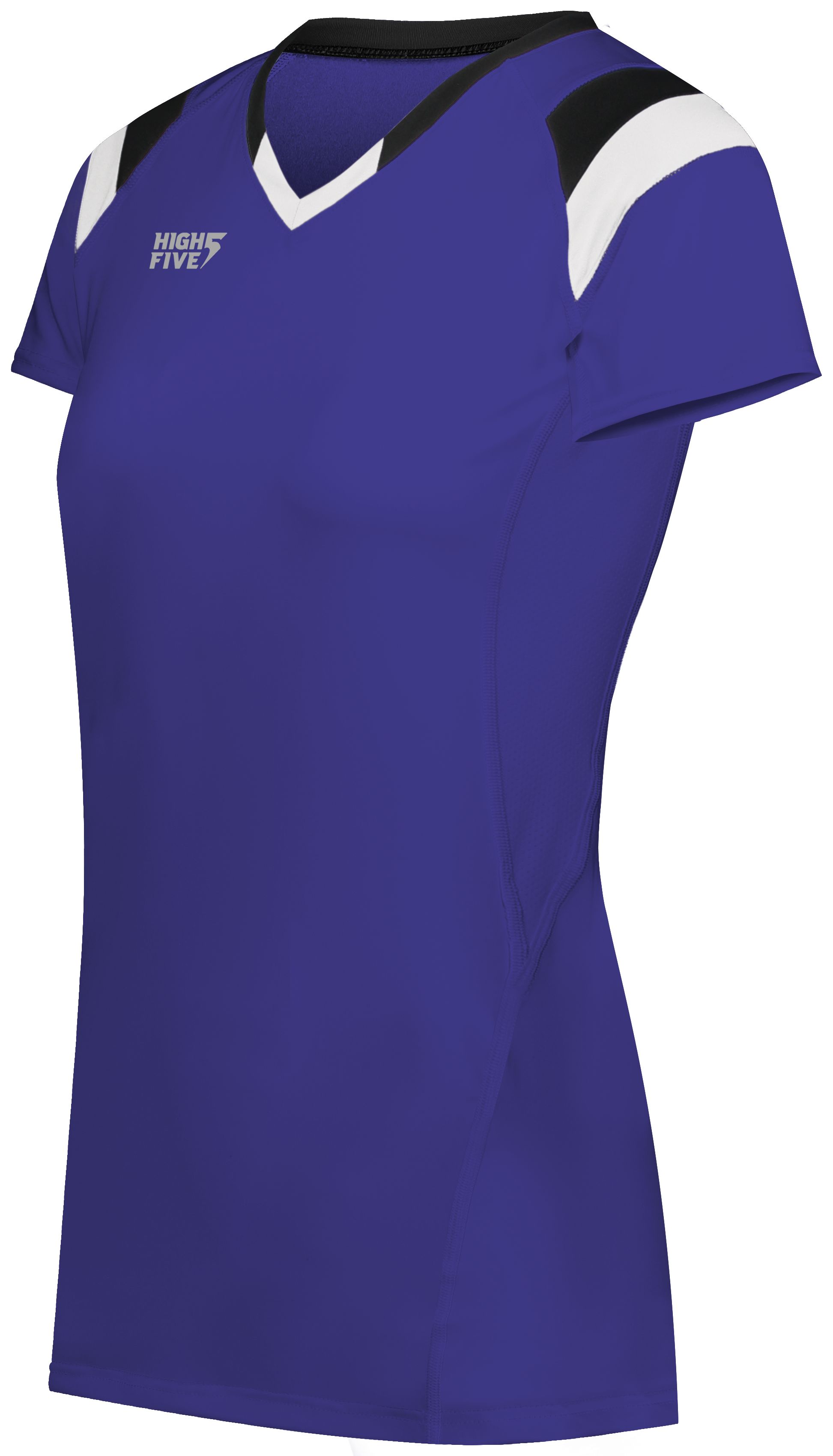 Ladies TruHit Tri-Color Short Sleeve Jersey 5