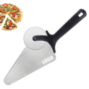 Multi Function Spatula With Pizza Roller Cutter 15