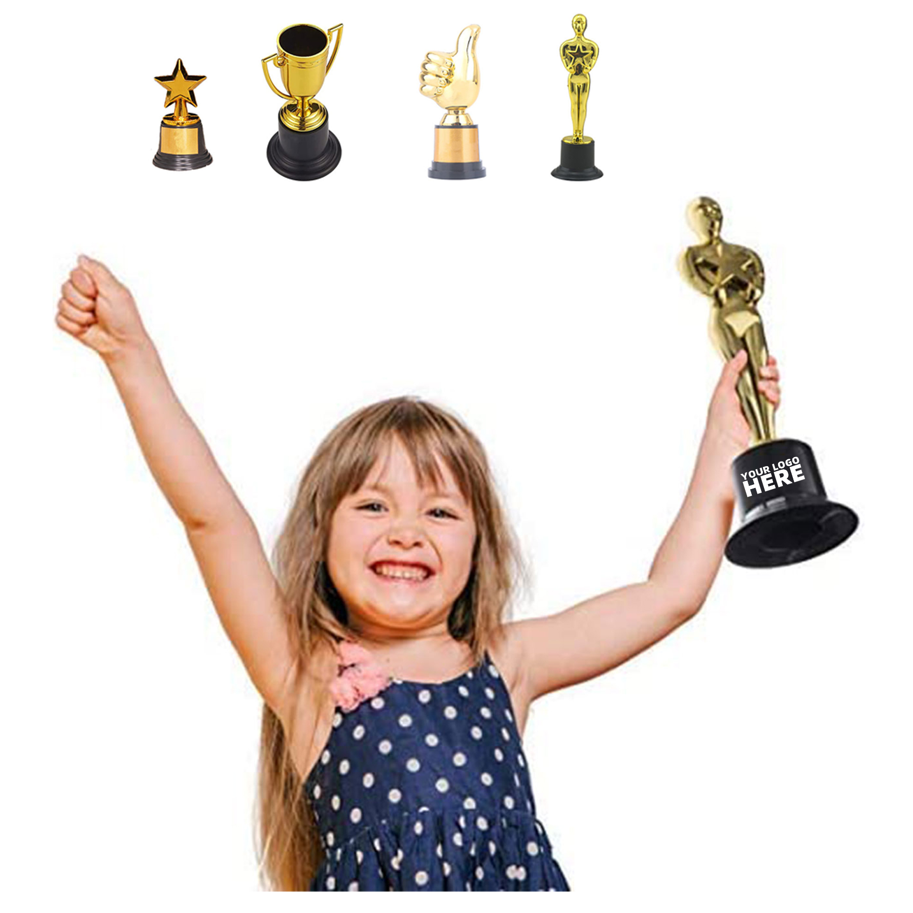 Gold Award Trophy 2