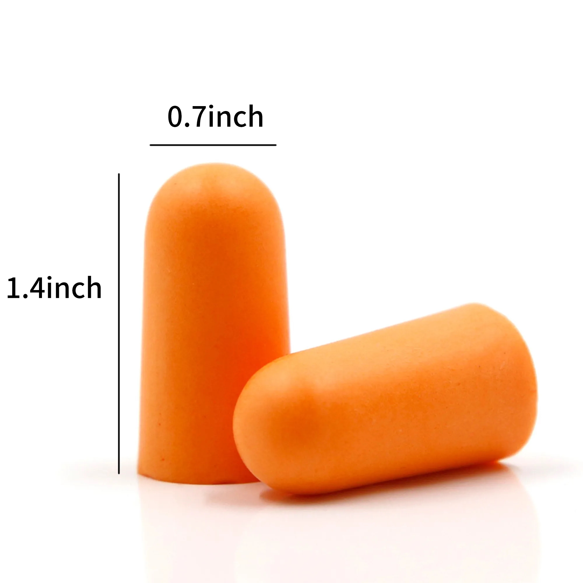Foam Earplug Soundproof Slow Rebound Ear Plugs In Case 7