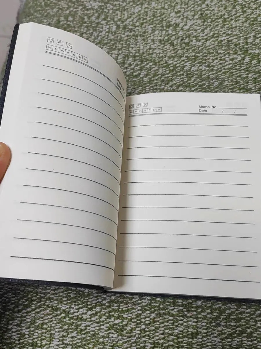 2026 A5 Business PU Faux Leather Notebook with Pen 10