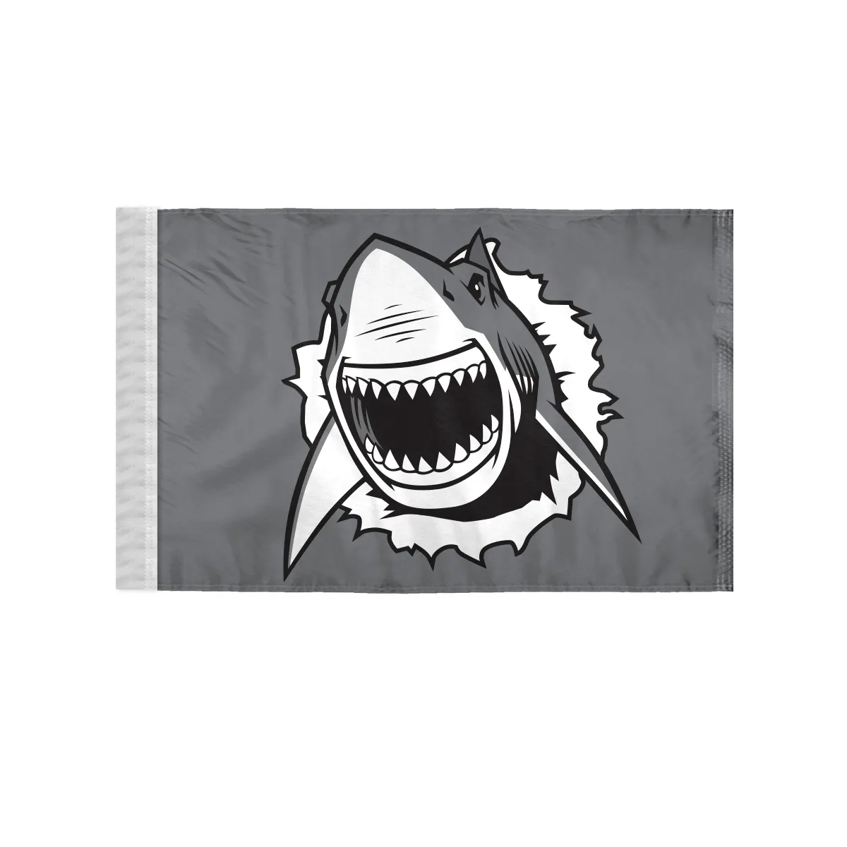 Custom Screen Sublimation Flag - 6" x 9" W-Poly 2