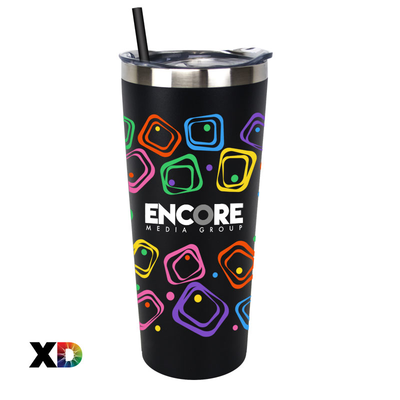 22 Oz. Kick Tumbler w/Slider Lid