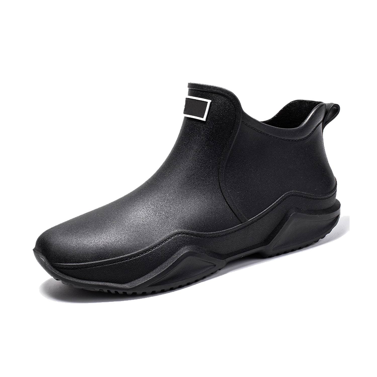 Waterproof Non-Slip Soft Short Rubber Rain Boots 2