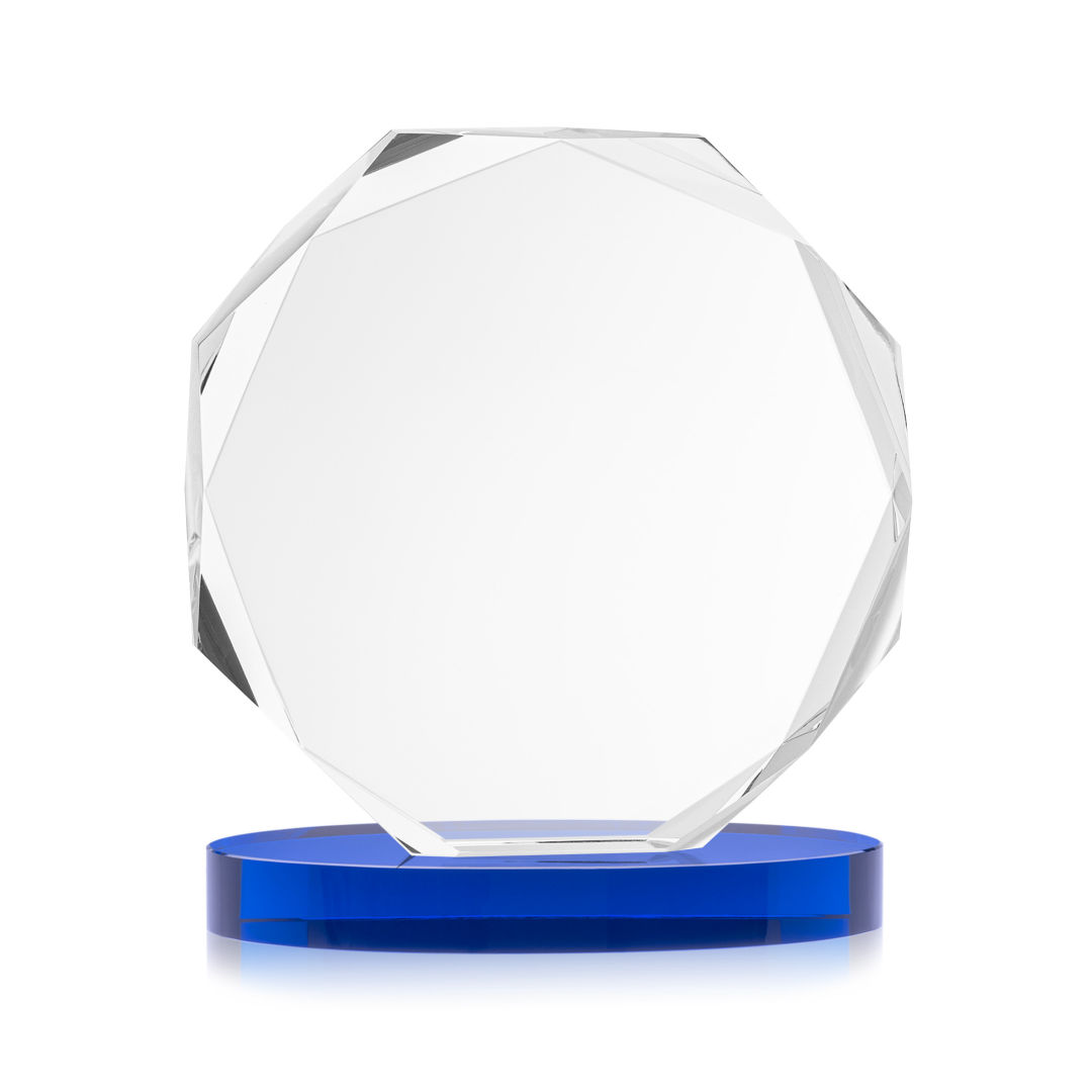 Acadian VividPrint™ Award on Alberton Base - Blue 6