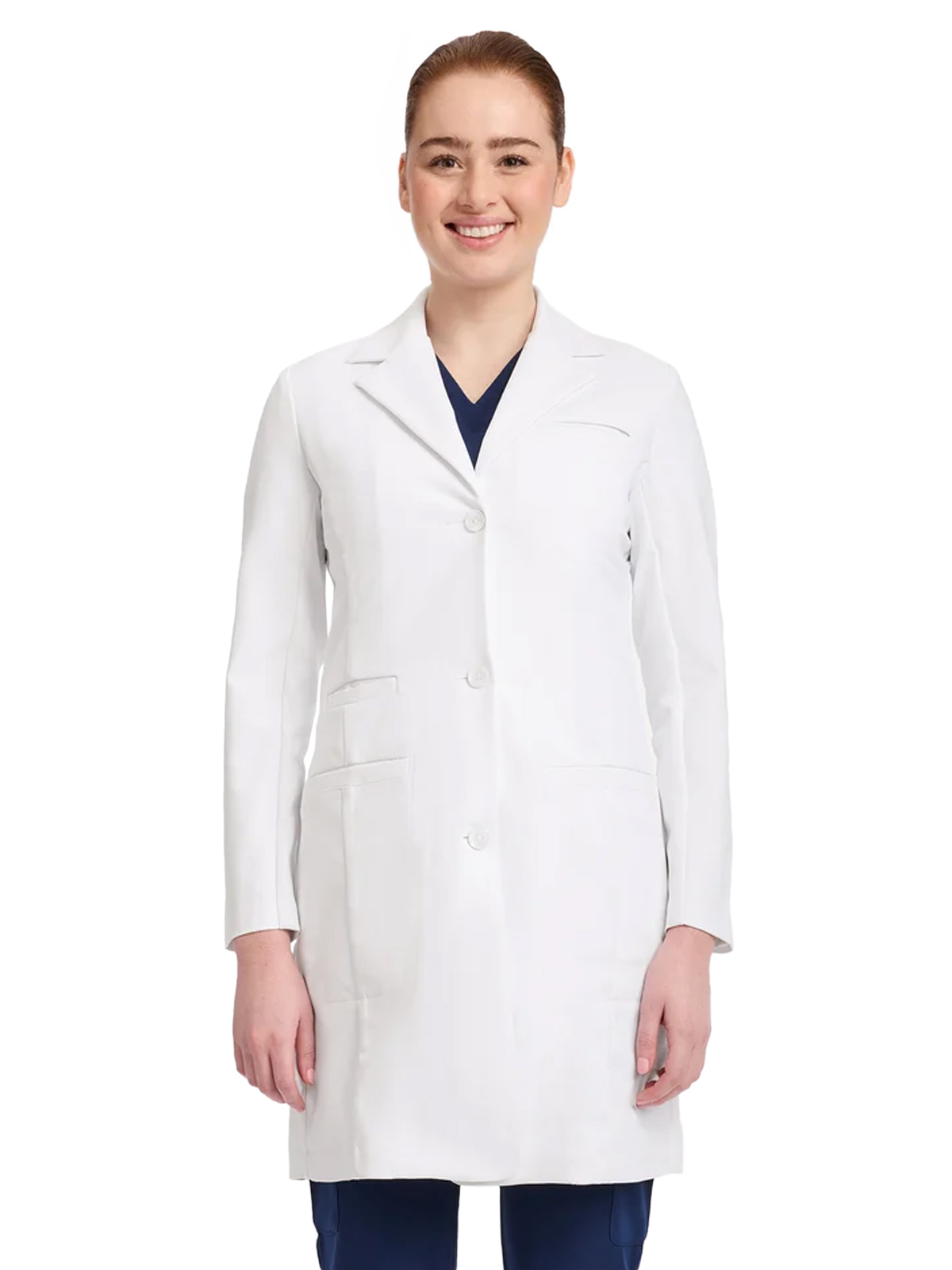 Medelita Lab Coats - Women's 4-Pocket 36.75" Marie Lab Coat