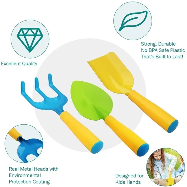 5pcs Kid Garden Tool Set 3