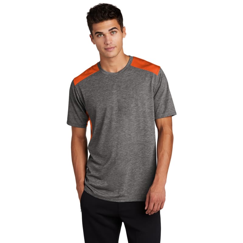 Sport-Tek PosiCharge Tri-Blend Wicking Draft Tee. 19