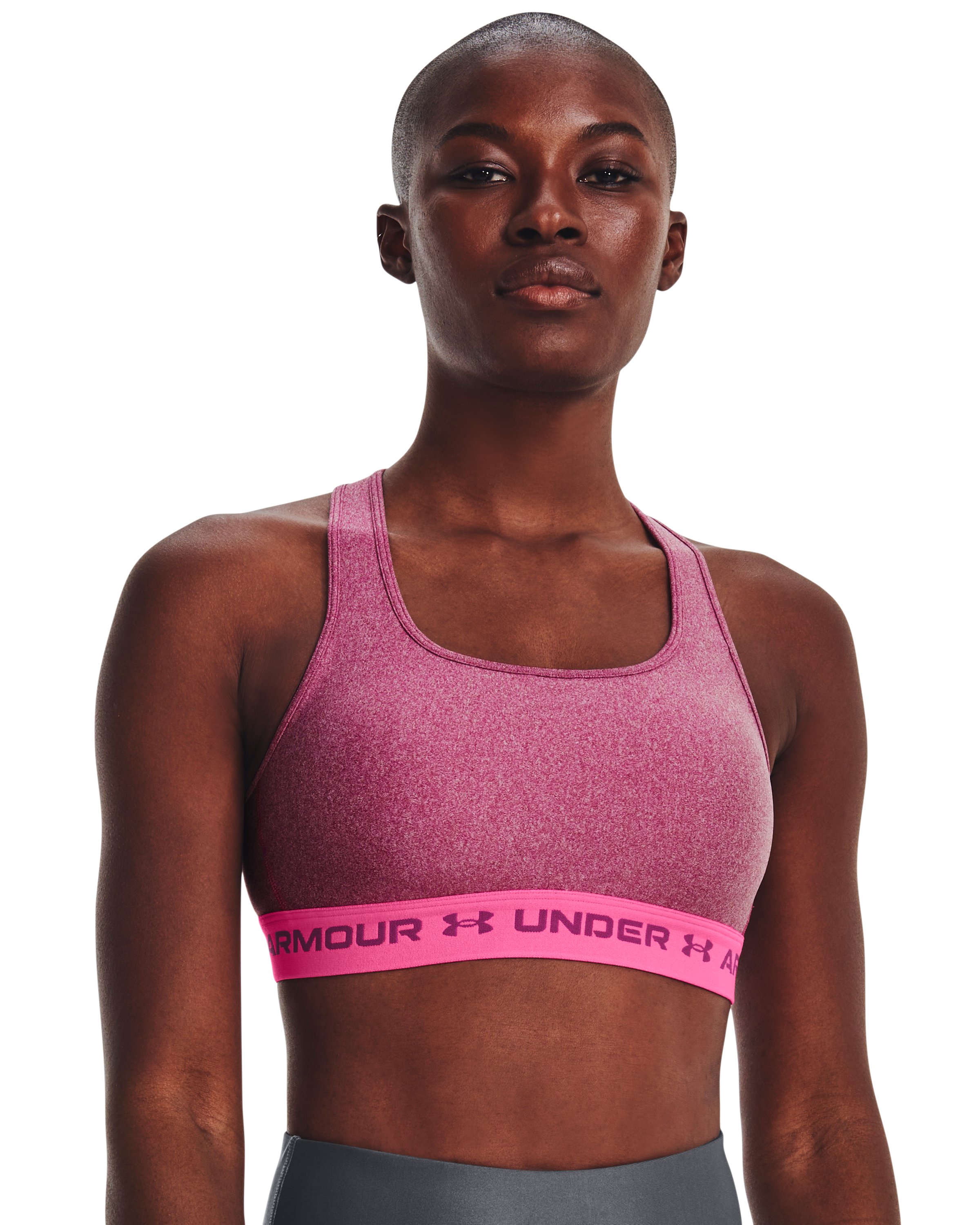 Crossback Mid Heather Women's Sports Bra 10