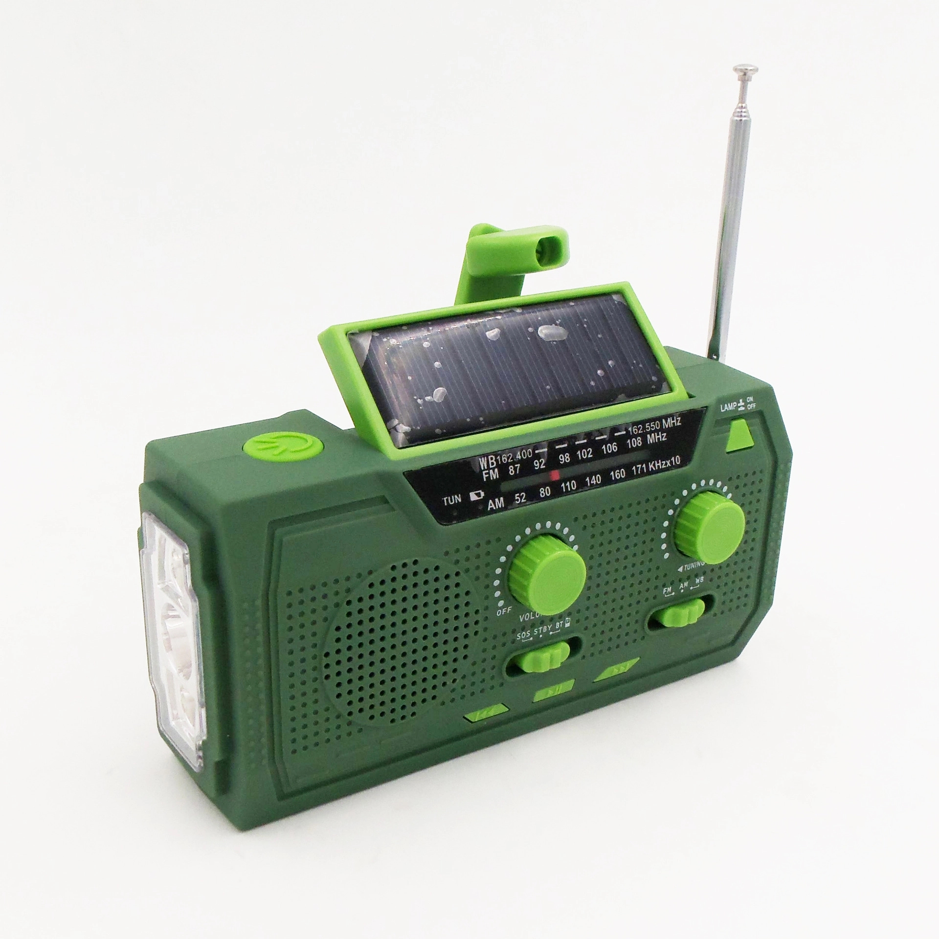 Emergency Weather Radios With Hand Crank Solar Charging 3