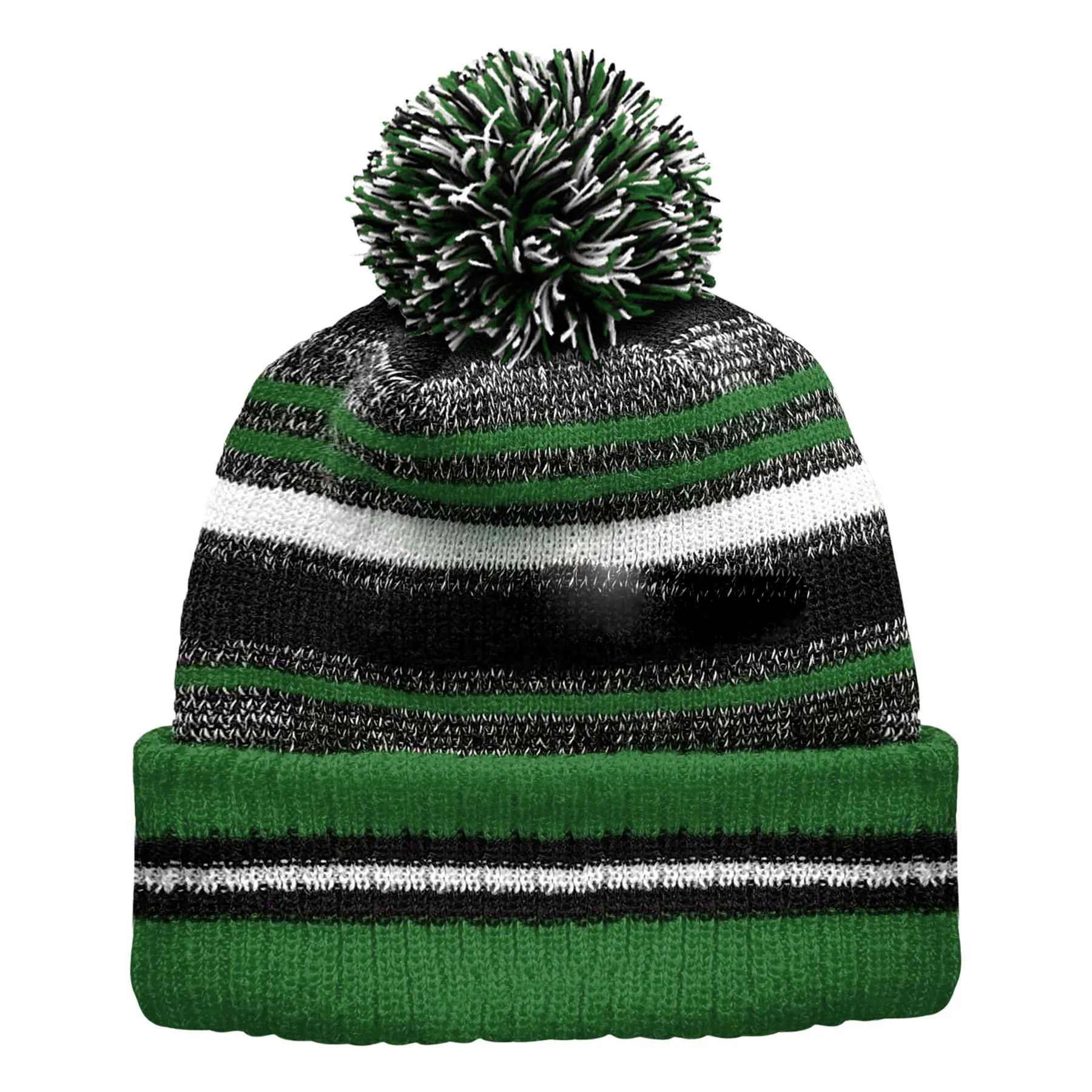 Winter Warmth Striped Cotton Knit Beanie 7
