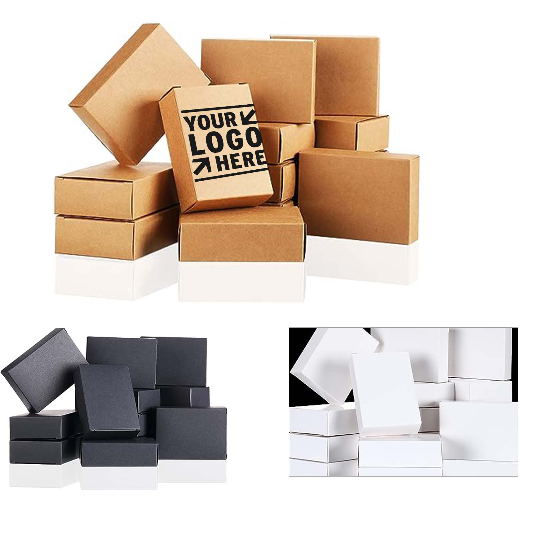3.8 x 2.8 x 1.2 Inch Packaging Homemade Kraft Party Soap Box 2