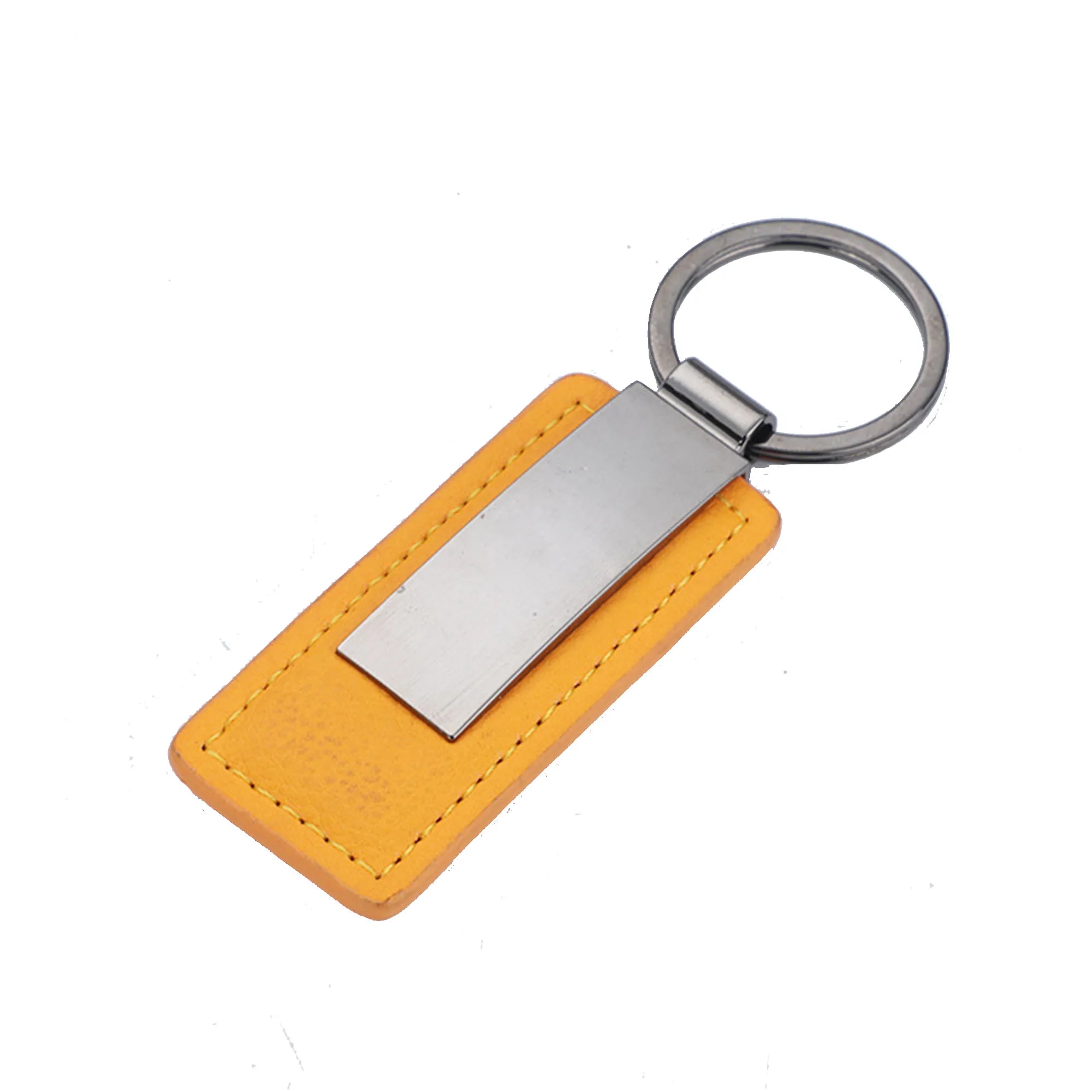 PU Metal car keychain 4