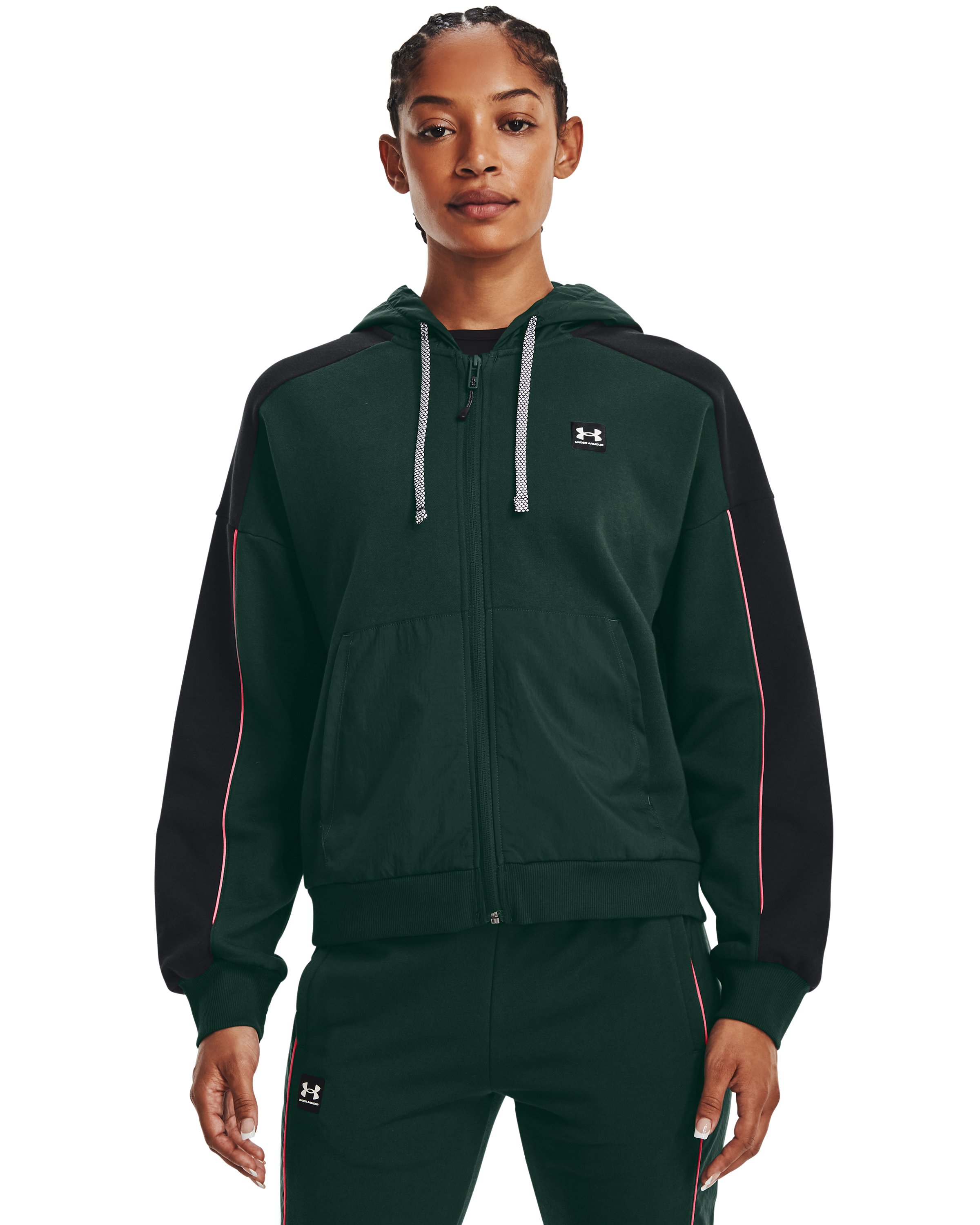 Women's UA Rival Fleece Full-Zip Hoodie  4