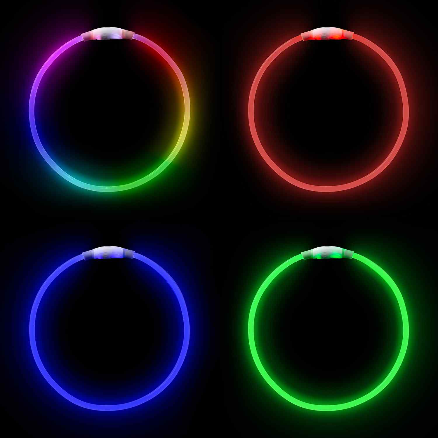 NITE IZE® NITEHOWL® RECHARGEABLE LED SAFETY NECKLACE 4