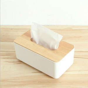 Wooden Tissue Box With Slide Cover 10