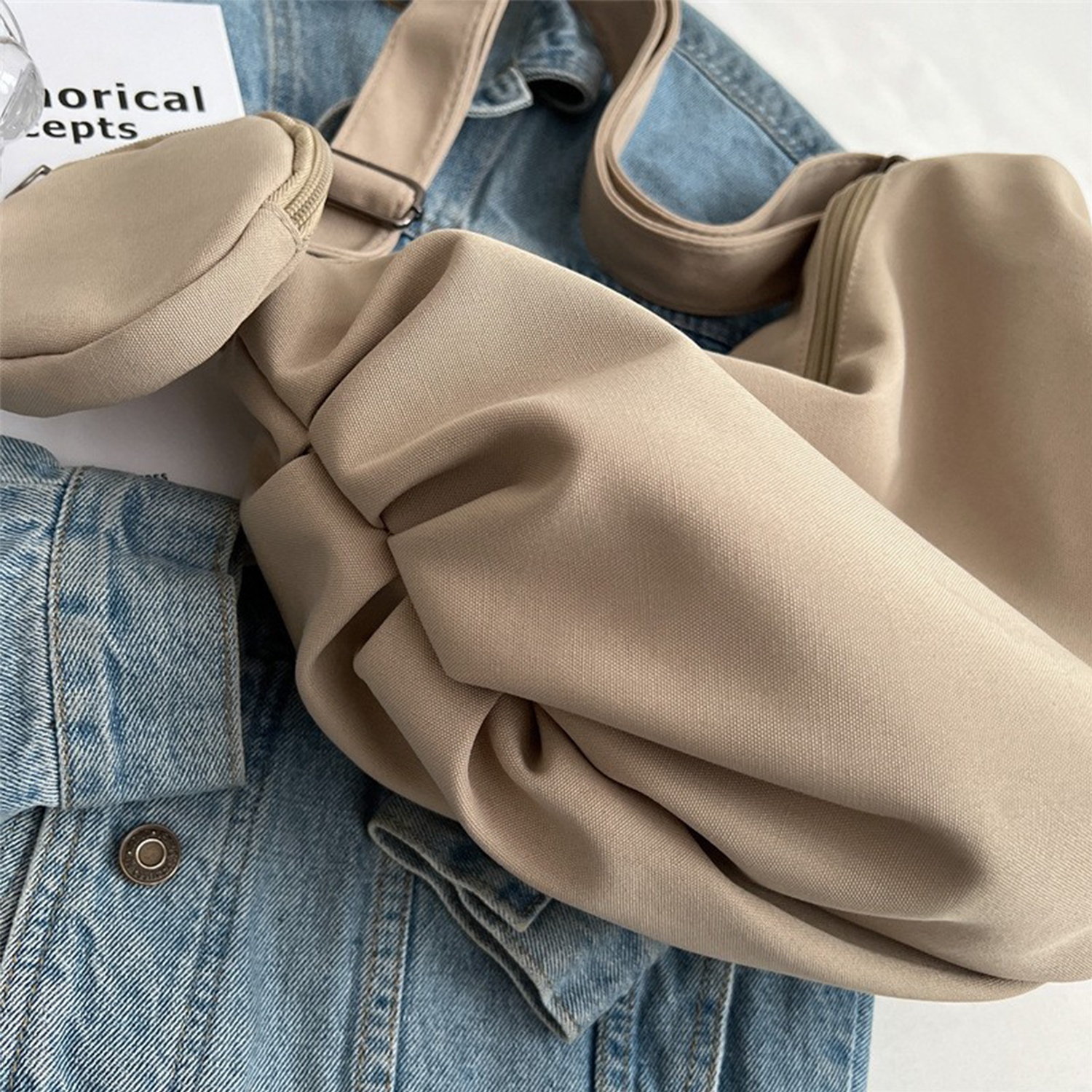 Nylon Leisure Shoulder Crossbody Bag 2