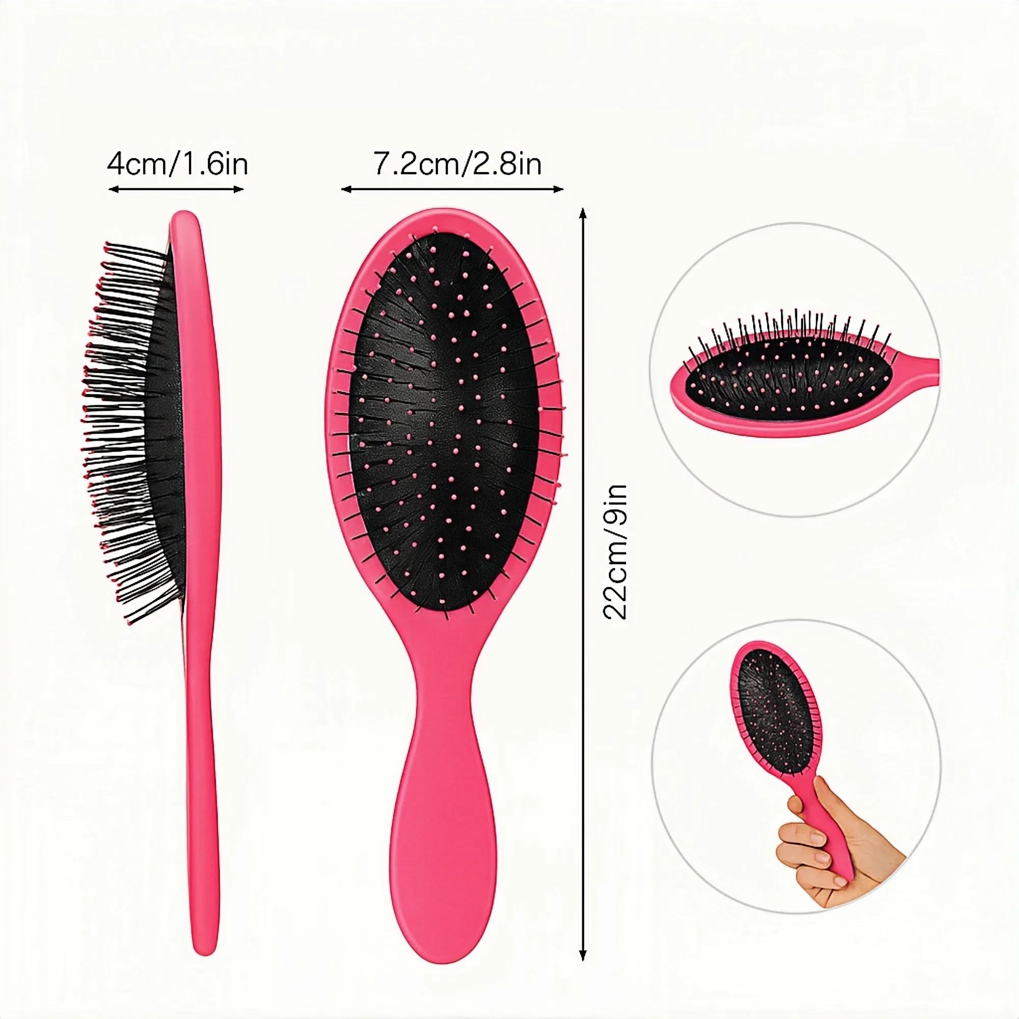 Wet And Dry Detangler Hair Brush 2