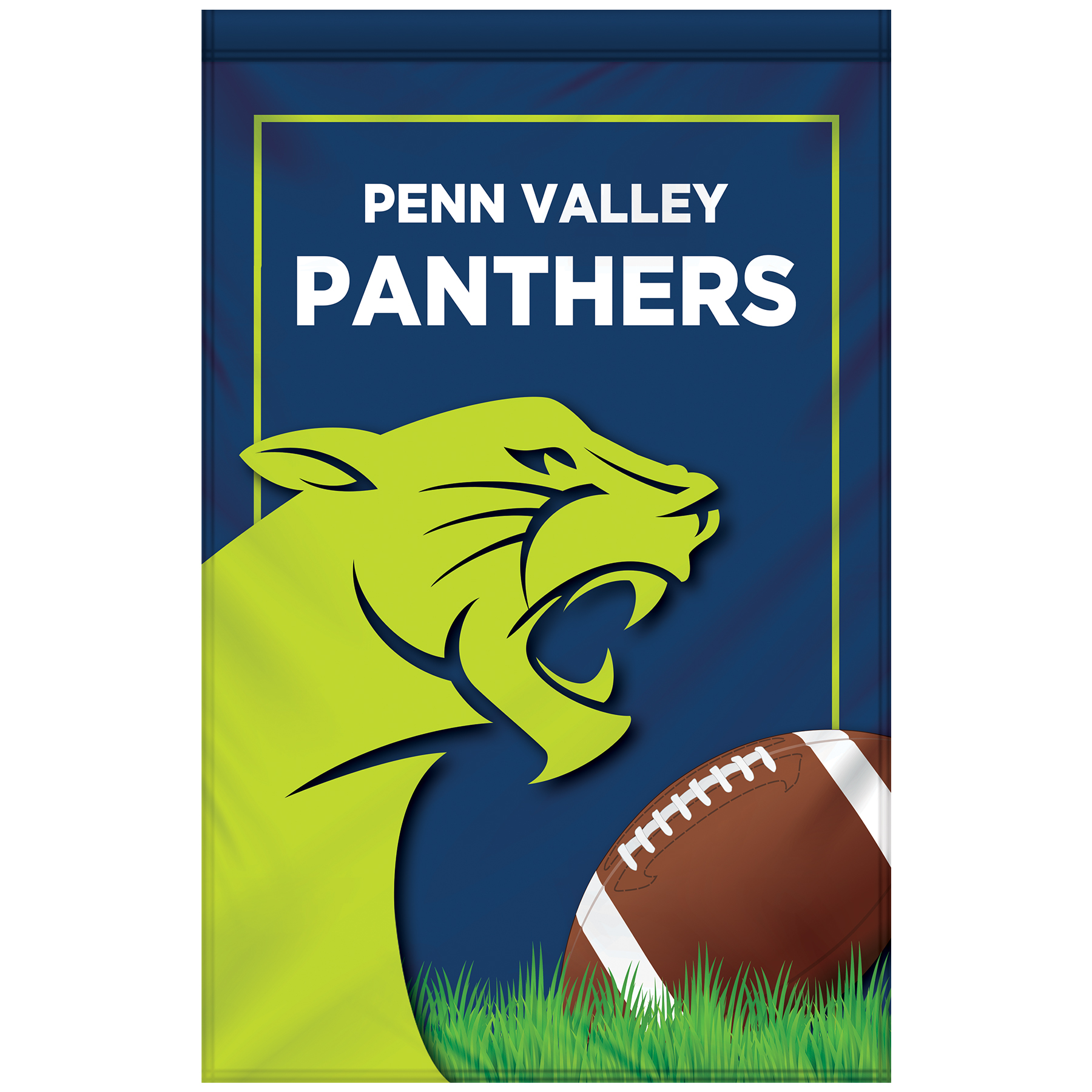 14" x 20" Custom Double Sided Garden Banner 10