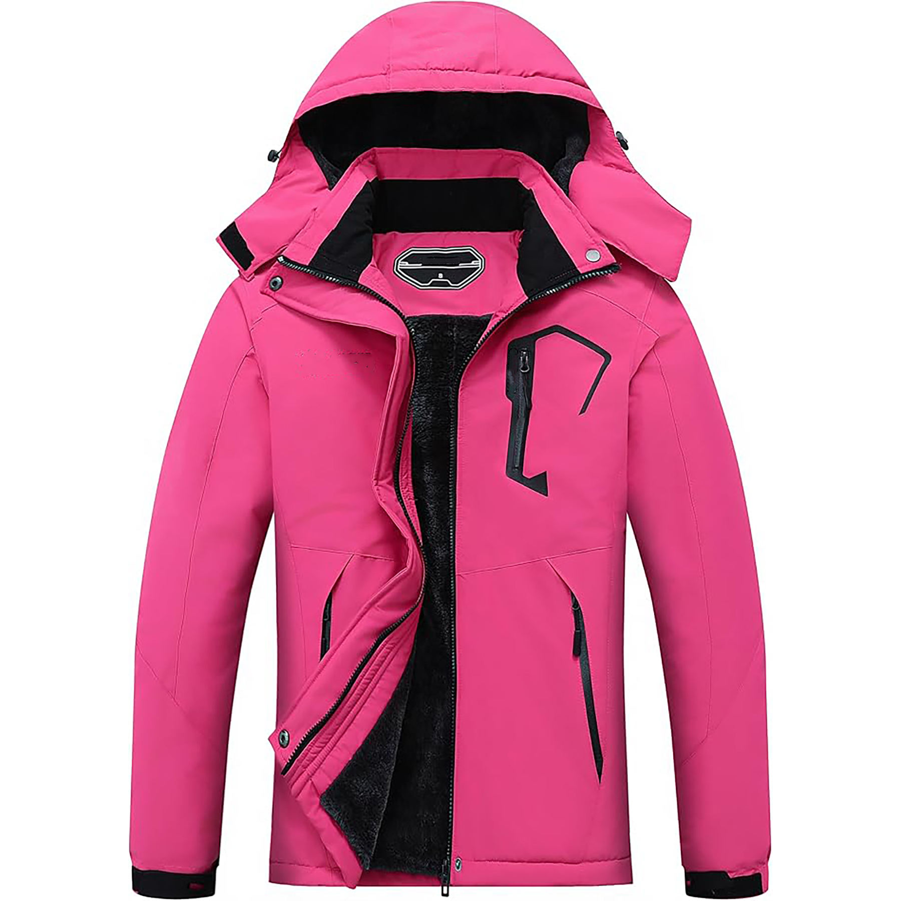 Waterproof Hooded Ski Jacket 13