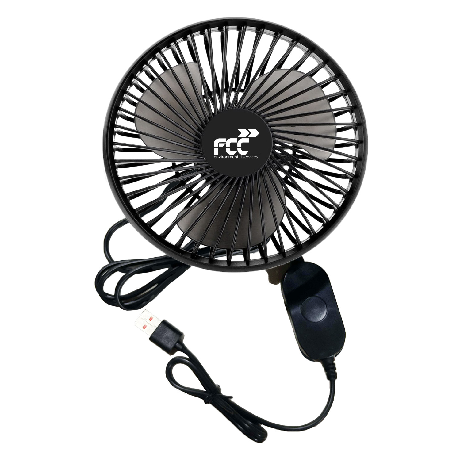 Portable USB Plug In Golf Cart Fan 1