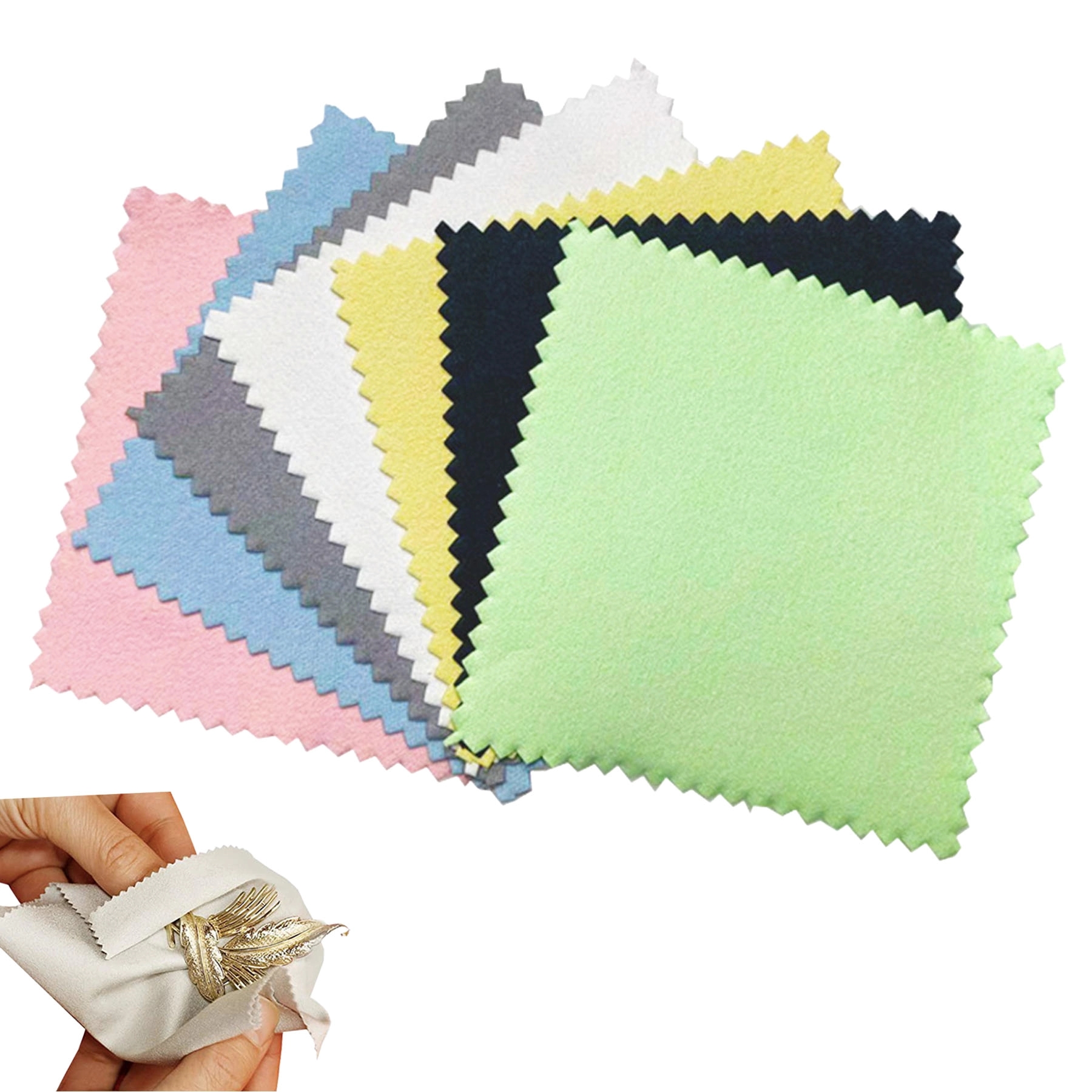 Double Sided Fleece Silver Polishing Cloth 4